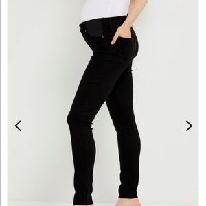7 FOR ALL MANKIND B(AIR) SIDE PANEL ANKLE SKINNY LEG MATERNITY JEANS- Size 27